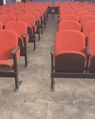 96 SEDIE /POLTRONE DA  TEATRO O AUDITORIUM