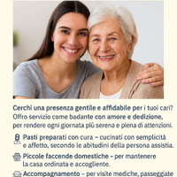Dama , pulizia, badante,