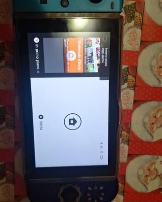 nintendo swich + 9 giochi e accesori