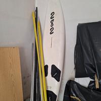 windsurf completo vela albero boma tavola