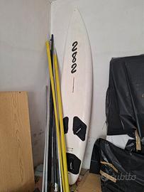 windsurf completo vela albero boma tavola