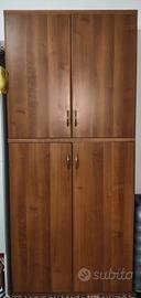 Armadio/stipo moderno legno NOCE  