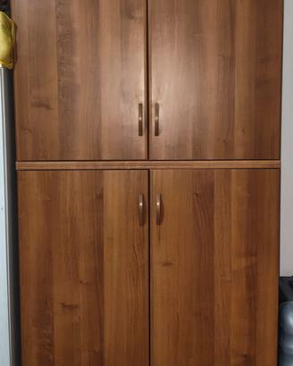 Armadio/stipo moderno legno NOCE  