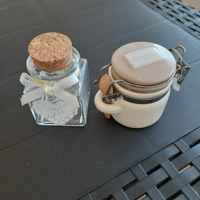Coppia di vasetti tascabili