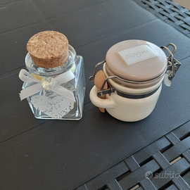 Coppia di vasetti tascabili
