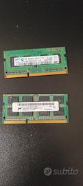 Memoria RAM SODIMM notebook