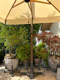 Ombrellone da giardino 3x3