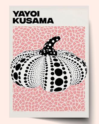 Yayoi Kusama Pumpkin Forever Wall Art Home Decor
