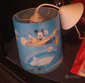 Lampadario Topolino e Pluto