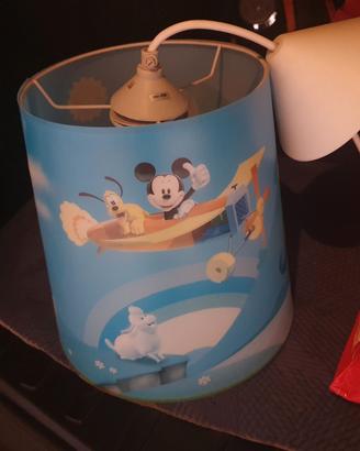 Lampadario Topolino e Pluto