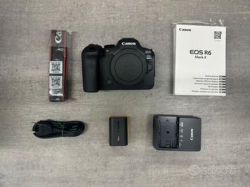 CANON EOS R6 MARK II BODY nuova meno 1000 scatti