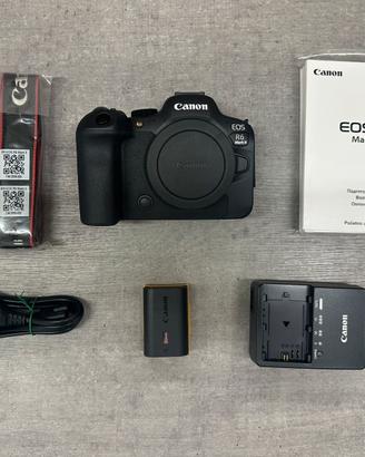 CANON EOS R6 MARK II BODY nuova meno 1000 scatti