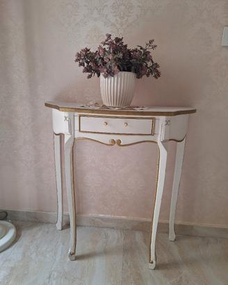 consolle bianca ingresso 