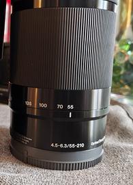 Obiettivo Teleobiettivo Zoom Sony SEL55210B