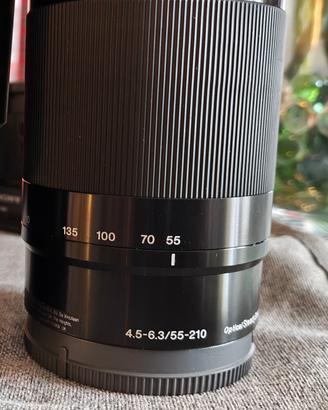 Obiettivo Teleobiettivo Zoom Sony SEL55210B