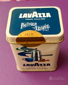 Scatolina di latta Leone-Lavazza 