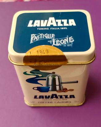 Scatolina di latta Leone-Lavazza 