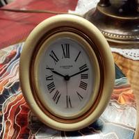 Orologio sveglia Cartier anni 1980. 