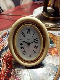 Orologio sveglia Cartier anni 1980. 
