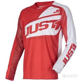 Maglia Moto Cross Enduro Just1 J-FORCE VERTIGO Bia