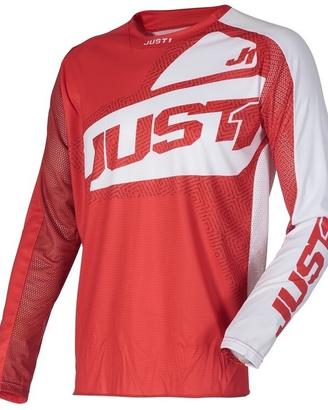 Maglia Moto Cross Enduro Just1 J-FORCE VERTIGO Bia
