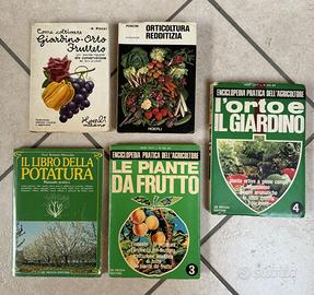 LIBRI ORTO E POTATURA VINTAGE