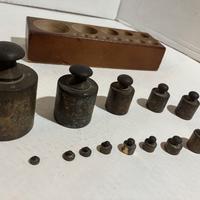 pesi per bilancia in ottone