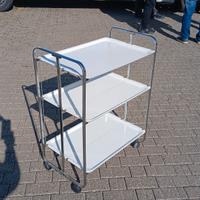 RARO CARRELLO PORTAVIVANDE 3 RIPIANI VINTAGE 
