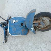 manubrio scudo forcella vespa 125 et3 jeans