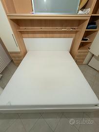 Materasso in schiuma, rigido/bianco, 180x200 cm