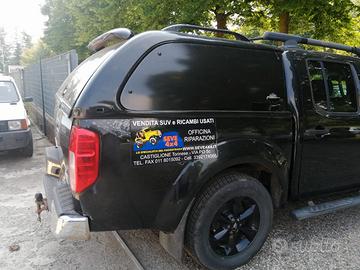 Cassone+ hard top nissan navara d40