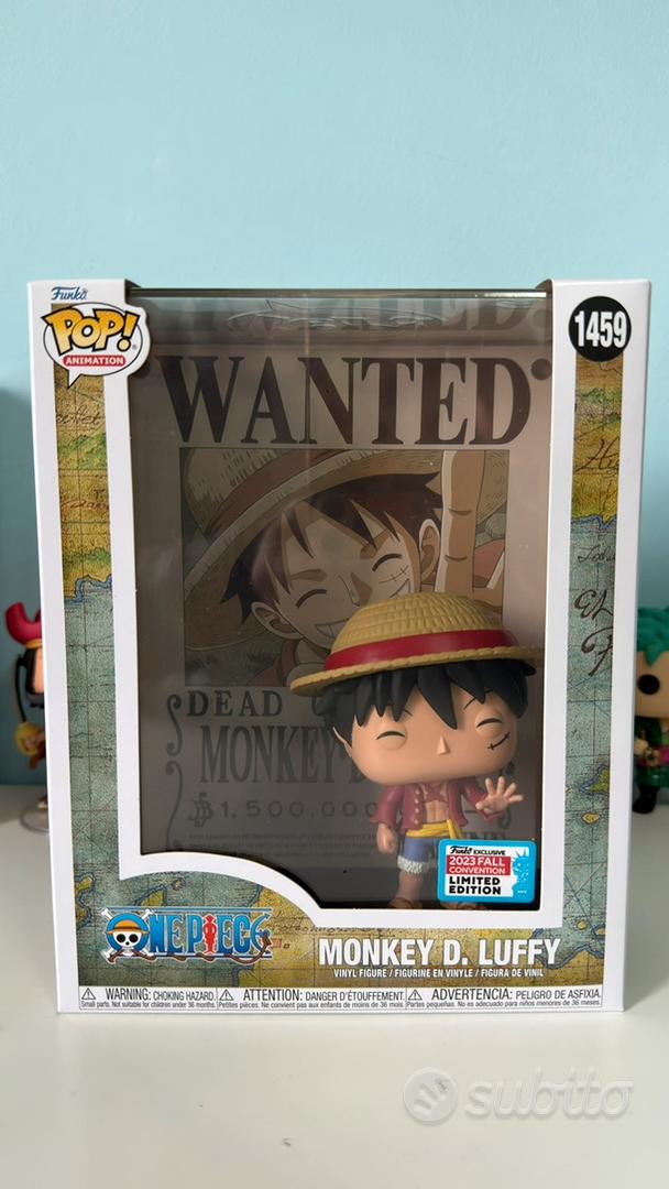 Funko Pop! Monkey D. Luffy Wanted Poster - One Piece (1459) édition Limitée 2023