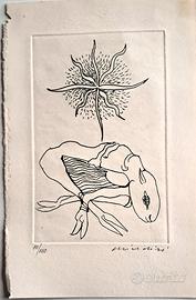 Acquaforte di Remo Brindisi cm 9*14 es. 10/100