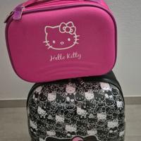Trolley e beauty da viaggio Hello kitty
