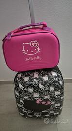 Trolley e beauty da viaggio Hello kitty