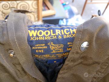 giubbotto invernale uomo Woolrich vintage