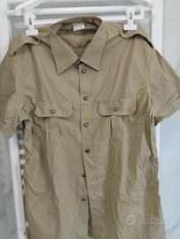 camicia estiva esercito vintage