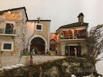 Presepe artigianale completo