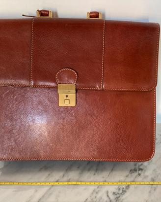 Borsa Vera Pelle Artigianale Avvocato Documenti
