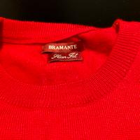 Maglione Bramante - Pura lana rosso