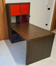 Kallax libreria scrivania e accessori