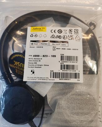 cuffie stereo jabra