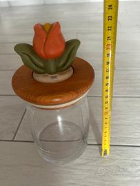 Contenitore ermetico thun in vetro senza scatola