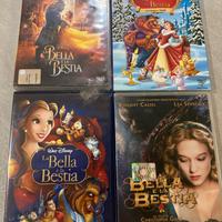 4 DVD FILM DIVERSI DELLA BELLA E LA BESTIA