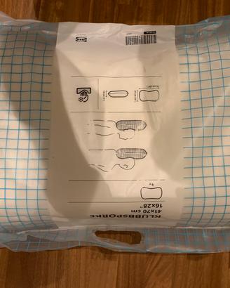 Cuscino letto ikea KLUBBSPORRE nuovo