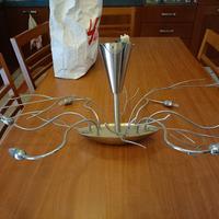 Lampadario arredo Rossini con alogene 30w