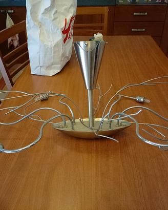 Lampadario arredo Rossini con alogene 30w