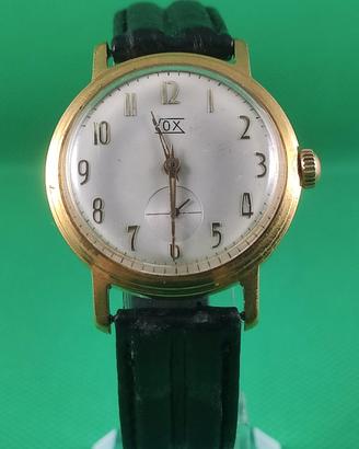 Orologio VOX Vintage Oro Meccanico Piccoli Secondi