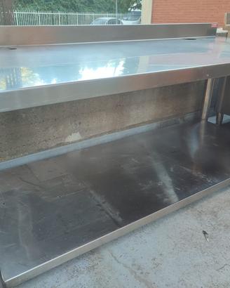 banco in acciaio inox usato