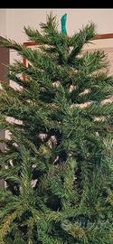 Albero di Natale 230 cm. e serie luminose